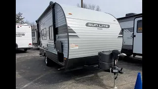 New 2022 Sunset Park RV Sun Lite Classic 18TB Twin/King Bed Floorplan | Dealer in Grand Rapids, MI