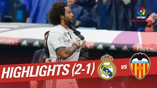 Highlights Real Madrid vs Valencia CF (2-1)