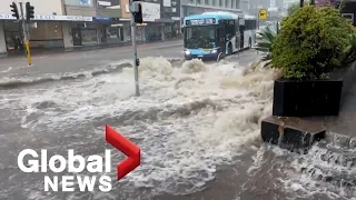 Australia floods: Thousands evacuate homes as Sydney hit by torrential rains