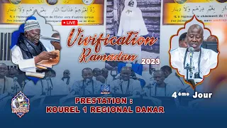 🔴LIVE | VIVIFICATION Ramadan | 'إحياء رمضان' I Résidence Cheikhoul Khadim | 2023, Jour 04