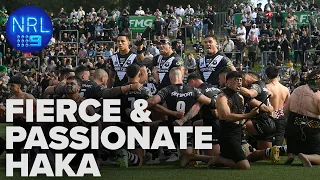 Kiwis deliver a powerful Haka in front of New Zealand fans: Kangaroos v Kiwis | NRL on Nine
