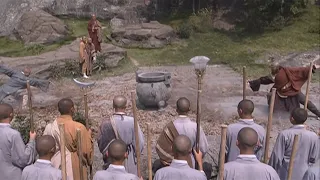 Kung Fu movie!An evil monk defeats five great monk,only to be defeated by the young monk in the end!