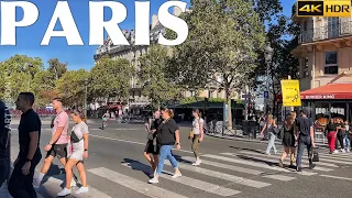 🇫🇷[PARIS 4K] WALK IN PARIS "DRIVE & CAFÉ & WALK" (4K 60FPS VERSION) 12/SEPTEMBE/2023