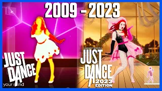 JUST DANCE EVOLUTION - 2009 to 2023