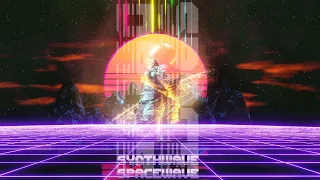 Synthwave - Spacewave. Space Drive. Intergalactic cosmic journey with Retrofuture Vocal Synthwave