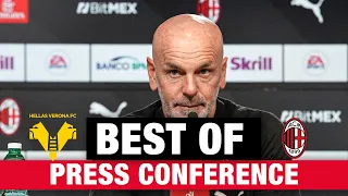 Hellas Verona v AC Milan | Coach Pioli's press conference