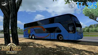 [ETS2] Antigua Unidad 25 de TDP | MOD BUS | Busscar Panoramico DD 6x2 | Mapa RBR | PANAMA SKINS™