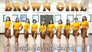 BROWN GIRL // LINE DANCE // Choreo CAECILIA MARIA FATRUAN // GDC MERAUKE PAPUA SELATAN - INA
