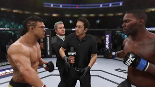 Vitor Belfort vs. Anthony Johnson (EA sports UFC 3) - CPU vs. CPU