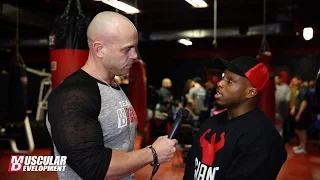 Interview with IFBB Pro Shaun Clarida at Geard Up Seminar on January 16, 2016