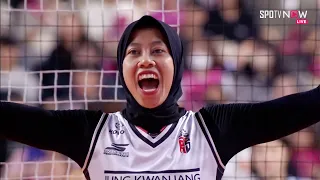 [V-League] - Highlights | Super Menegangkan di Babak Playoff - Red Sparks vs Pink Spiders