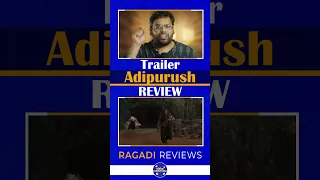 😍Vastunnam Kodtunnam | Adipurush Trailer Review | Prabhas #shorts
