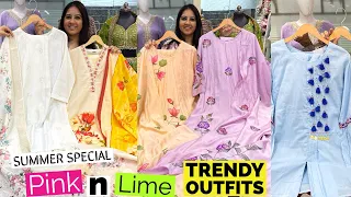 Buy Smart Hardcore Summer Cord Sets, Tunics, 3 Piece Cotton Suits, & Anarkalis From Pink n Lime.