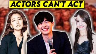 Korean Actors Popular, But Their Acting Skills Are Worst