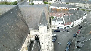 Extérieur de l'église d'Aumale