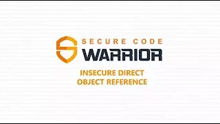 Secure Code Warrior Explainer Video - Insecure Direct Object Reference