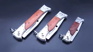 #26 AK47 CCCP Pocket Knife, Semiautomatic Knife. Buy in Europe