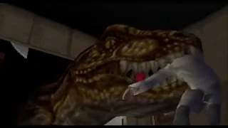 Dino Crisis T-Rex Scene Playstation One