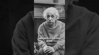 Albert Einstein's Regret on the Atomic Bomb #shorts #youtubeshorts #AlbertEinstein #AtomicBomb