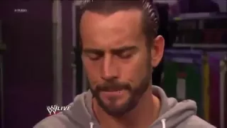 CM Punk & AJ Lee Backstage Segment - WWE RAW 6/26/12