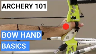 HOW TO HOLD AN ARCHERY BOW - Recurve 101 For Beginners