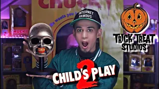 UNBOXING TRICK OR TREAT STUDIOS CHILDS PLAY 2 SKULL PROP | EDGAR-O