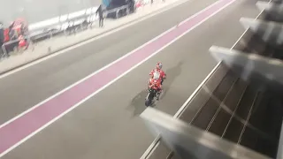 MotoGP warm up