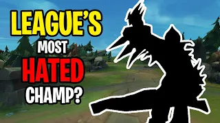 Why was this voted the most hated champ in league of legends?