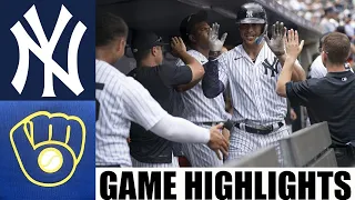 Milwaukee Brewers vs New York Yankees FULL GAME HIGHLIGHTS  [TODAY] September 09, 2023