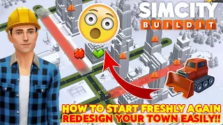 Redesign Your Layout In SimCity BuildIt! 🔥 | How To Store Buildings In SimCity BuildIt!