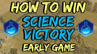 How to Win a Science Victory ON DEITY - Early Game - Civilization 6 Tutorial - New Frontier Pass