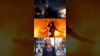 MCU TRINITY VS DCEU TRINITY VS CW TRINITY || #marvel #shorts #shortvideo #dc #cwflash