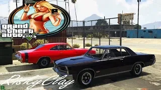 GTA-5,Rp RiskyClay gaming.Buck,& Risky restore the Beautiful GTO Barn find, Old School(Restoration)