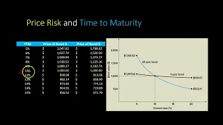 Bond Valuation: Interest Rate Risk, Price Risk and Reinvestment Risk