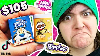 TOO BIG! Unboxing TikTok's NEW Favorite Mystery Box Shopkins Real Littles