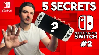 5 nouveaux SECRETS CACHÉS sur la NINTENDO SWITCH !