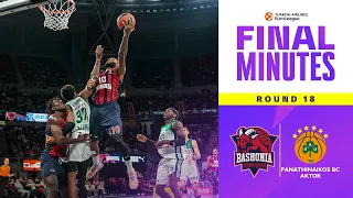 Codi Miller-Mcintyre mid range FOR THE WIN! l Baskonia vs Panathinaikos FINAL MINUTES