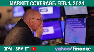 Stock market today: Stocks rebound after worst day of 2024 ahead of Big Tech earnings | Feb 1, 2024