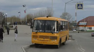 Автобус ПАЗ-32053-70 № КЕ 811 66 Следует через остановку "Магазин Перекрёсток" по маршруту №14