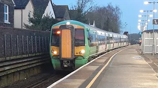 The Tonbridge-Redhill Line 'Grand' Reopening | 377317 arrives at Tonbridge 16/3/20