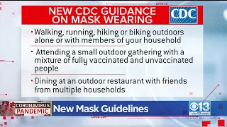 CDC Unveils New, Relaxed Mask Wearing Guidance For Vaccinated People