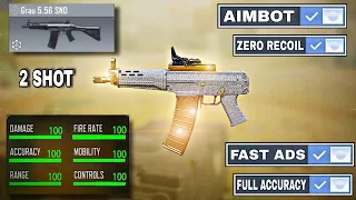 NEW "2 SHOT"  Grau 5.56  Gunsmith! its TAKING OVER COD Mobile in Season 4 (NEW LOADOUT SND )