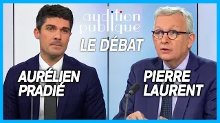 Le débat : Aurélien Pradié / Pierre Laurent - Réforme des retraites - Audition publique du 9/01/2023