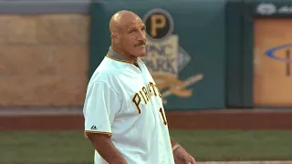 Bruno Sammartino throws out first pitch at PNC Park