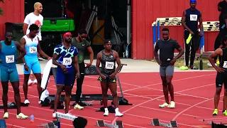 Men 100m Prelim 4 PURE Athletics Global Invitational May 1, 2022