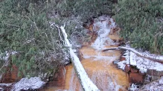 Mine drainage in Darkwater, Pa.