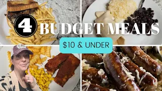 EASY REALISTIC BUDGET MEALS/FAMILY DINNER IDEAS/ALL $10 & UNDER/PANTRY COOKING