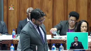 Fijian Attorney-General updates parliament on the economic forecast for 2022.