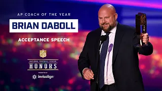 Brian Daboll Coach of the Year Acceptance Speech | New York Giants