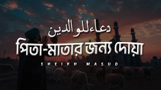 Most Beautiful Dua for Parents | হৃদয়স্পর্শী কণ্ঠে পিতা-মাতার জন্য দোয়া। Sheikh Masud